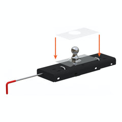 CURT 60910 Gooseneck Hitch Isolator Film for Aluminum Truck Beds