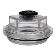 CURT 695814 Trailer Axle Oil and Dust Cap - 8,000 lbs. Clear