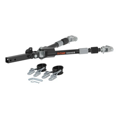 CURT 70012 Seeker Steel RV Tow Bar (10000 lbs. 2 in. Shank)