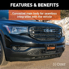 CURT 70118 Custom Tow Bar Base Plate, Select GMC Acadia