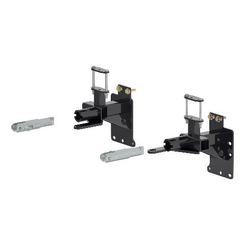 CURT 70132 Custom Tow Bar Base Plate Brackets for Dinghy Towing, Fits Select Jeep Cherokee
