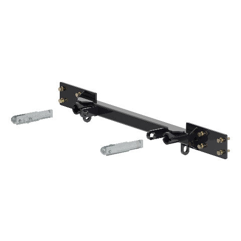 CURT 70142 Custom Tow Bar Base Plate Brackets for Dinghy Towing, Fits Select Ram 2500, 3500