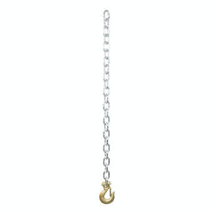 CURT 80314 35 Safety Chain with 1 Clevis Hook (11,700 lbs, Clear Zinc)