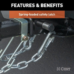 CURT 81281 9/16 Snap Hook (5,000 lbs, Packaged)