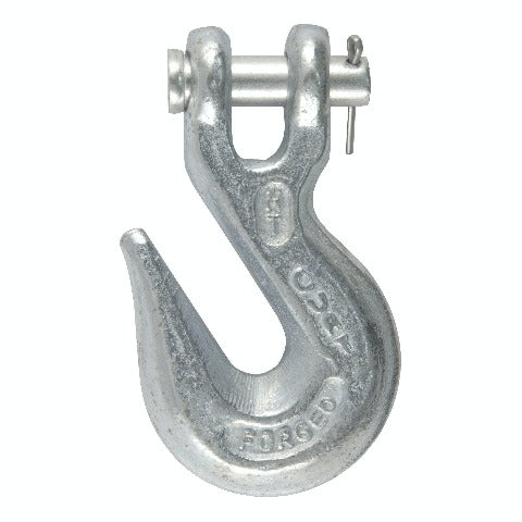 CURT 81350 3/8 Clevis Grab Hook (5,400 lbs, 1/2 Pin)
