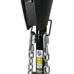 CURT 813748 Lippert Power Stance Tongue Jack, 3,500 lbs