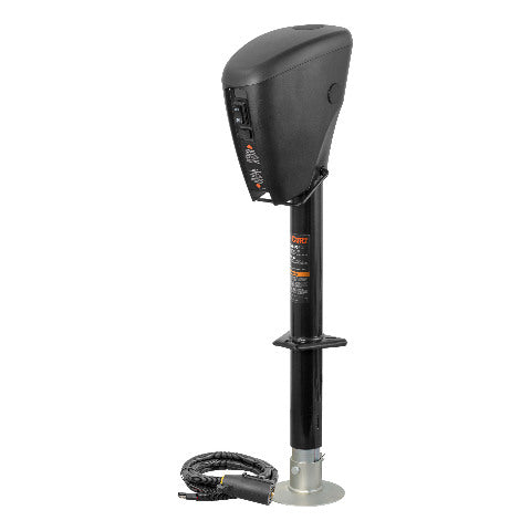 CURT 813748 Lippert Power Stance Tongue Jack, 3,500 lbs