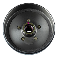CURT 814200 10" RV Brake Drum Hub Assembly for 3,500-lb. Axle - 5 on 4.5", 1/2" Stud (Fully Assembled)