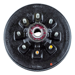 CURT 814204 RV Brake Drum Hub Assembly for 7,000-lb. Axle - 8 on 6.5", 9/16" Stud (Fully Assembled)
