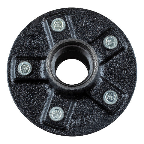CURT 814205 Idler Hub, 5 on 4.5";  6.5" Hub Flange - 2,200 lbs. (with Bearing Cone Kit)