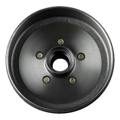 CURT 814210 10" Brake Drum Hub Assembly for 3,500-lb. Axle - 5 on 4.5", 1/2" Stud (with Bearing Cone Kit)