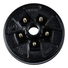 CURT 814210 10" Brake Drum Hub Assembly for 3,500-lb. Axle - 5 on 4.5", 1/2" Stud (with Bearing Cone Kit)