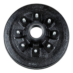 CURT 814212 12" Brake Drum Hub Assembly for 7,000-lb. Axle - 8 on 6.5", 1/2" Stud (with Bearing Cone Kit)