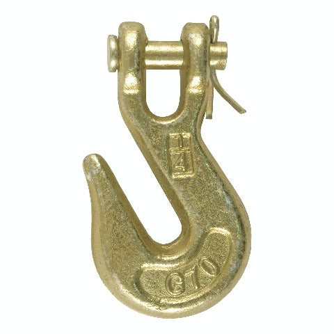 CURT 81502 1/4 Clevis Grab Hook (3,150 lbs, 3/8 Pin)