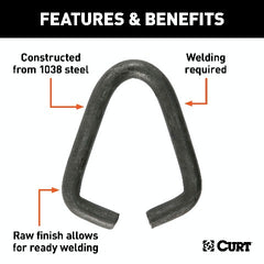 CURT 82940 9/0 Joining Link (Raw)