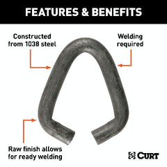 CURT 82942 7/16 Joining Link (Raw)