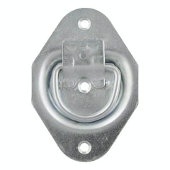 CURT 83601 1-3/8 x 1-7/8 Recessed Tie-Down Ring (1,200 lbs, Clear Zinc)