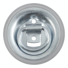 CURT 83710 1-1/8 x 1-5/8 Recessed Tie-Down Ring (1,000 lbs, Clear Zinc)