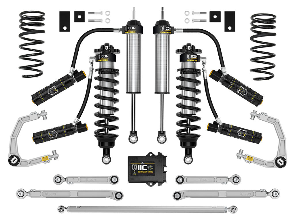 ICON Vehicle Dynamics K53254 3-4.25 inch Stage 4 3.0 Suspension System Billet