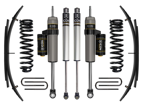 ICON Vehicle Dynamics K62582 2.5 inch Stage 2 Suspension System W Expansion Pack