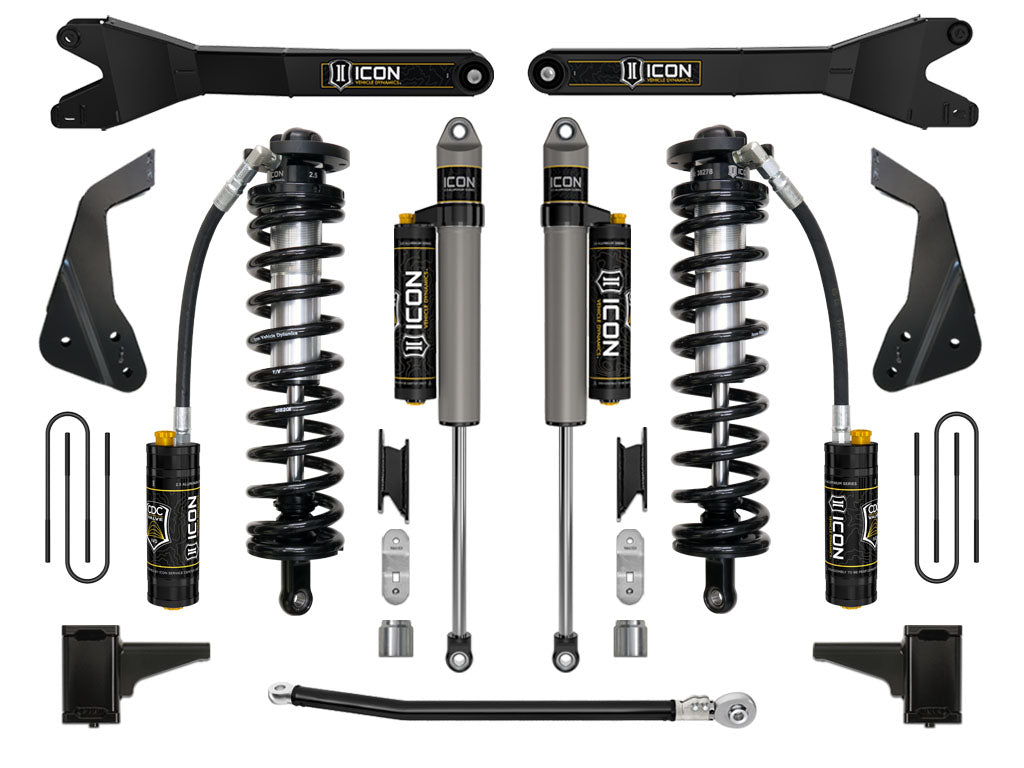 ICON Vehicle Dynamics K63124R 4-5.5 Stage 4 Coilover Conversion System with Radius Arm