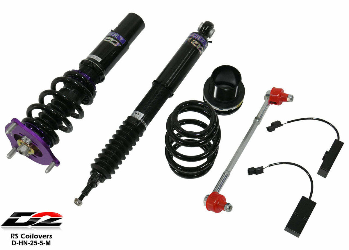 D2 Racing RS Coilovers w/ ADS Bypass Modules D-HN-25-5-M