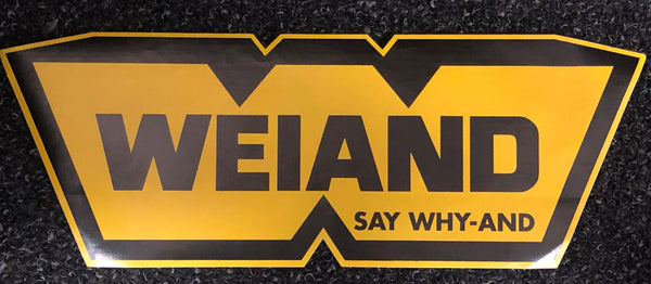 Weiand Exterior Decal 36-419