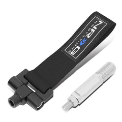 NRG Innovations Tow Straps Bolt In - Car specific TOW-120BK