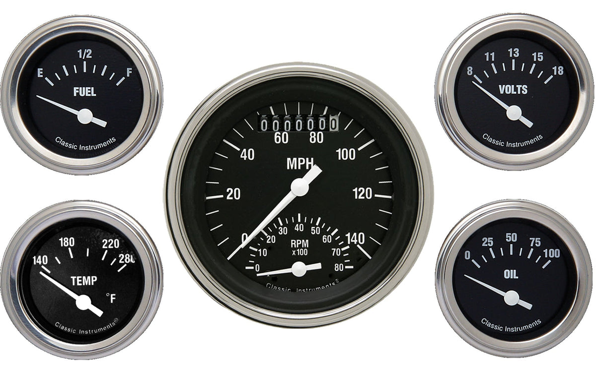Classic Instruments Gauge Set HR35SLF