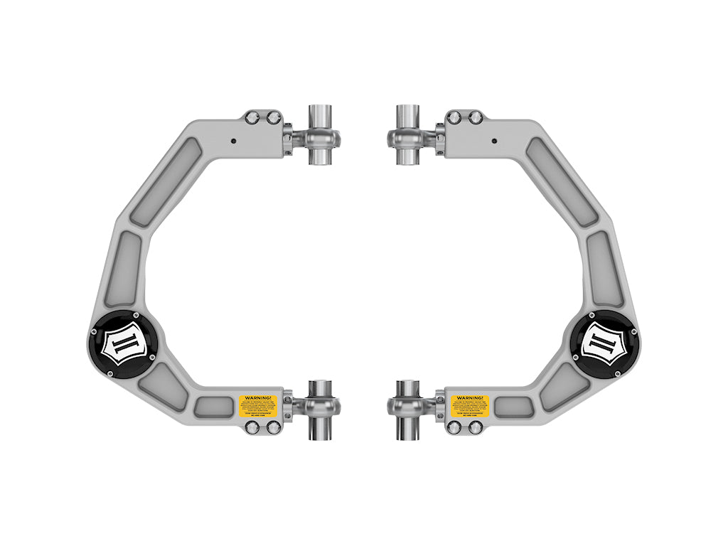 ICON Vehicle Dynamics 21-23 Ford F-150 (4WD - Leaf) Suspension Control Arm Kit  - Front Upper 98523DJ