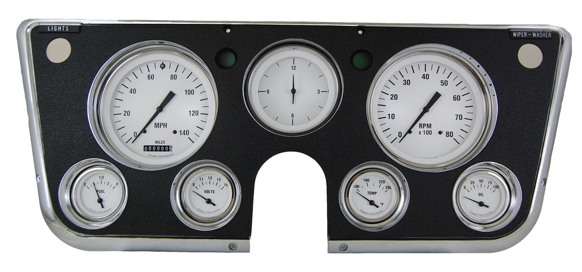 Classic Instruments Gauge Set CT67WH-LS