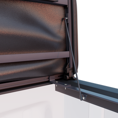 Worksport SC4 PRO Soft-Folding Tonneau Cover 29-3228 Ford Bed Length: 98.1Inch Tonneau Cover