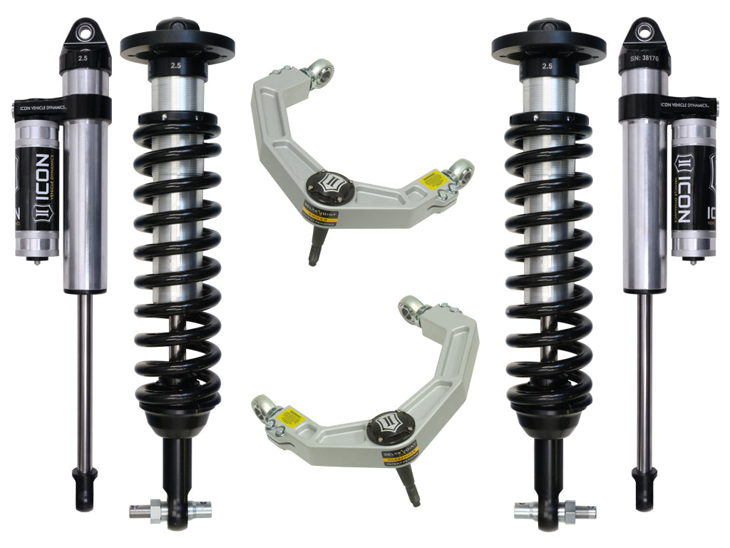 ICON Vehicle Dynamics K93093 0-3 Stage 3 Suspension System with Billet Upper Control Arm