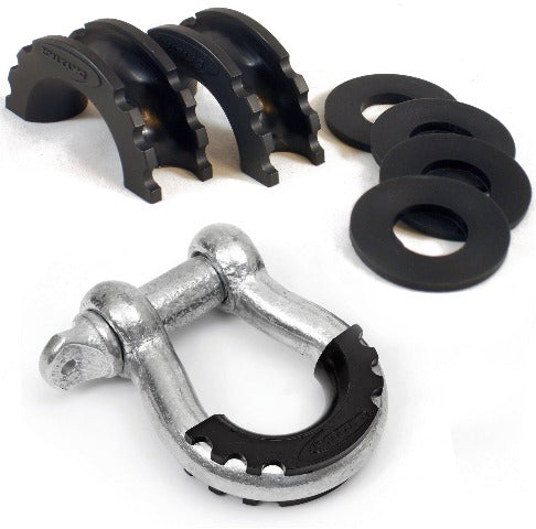 Daystar KU70057BK D-Ring Isolator And Washers; Black
