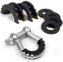 Daystar KU70057BK D-Ring Isolator And Washers; Black