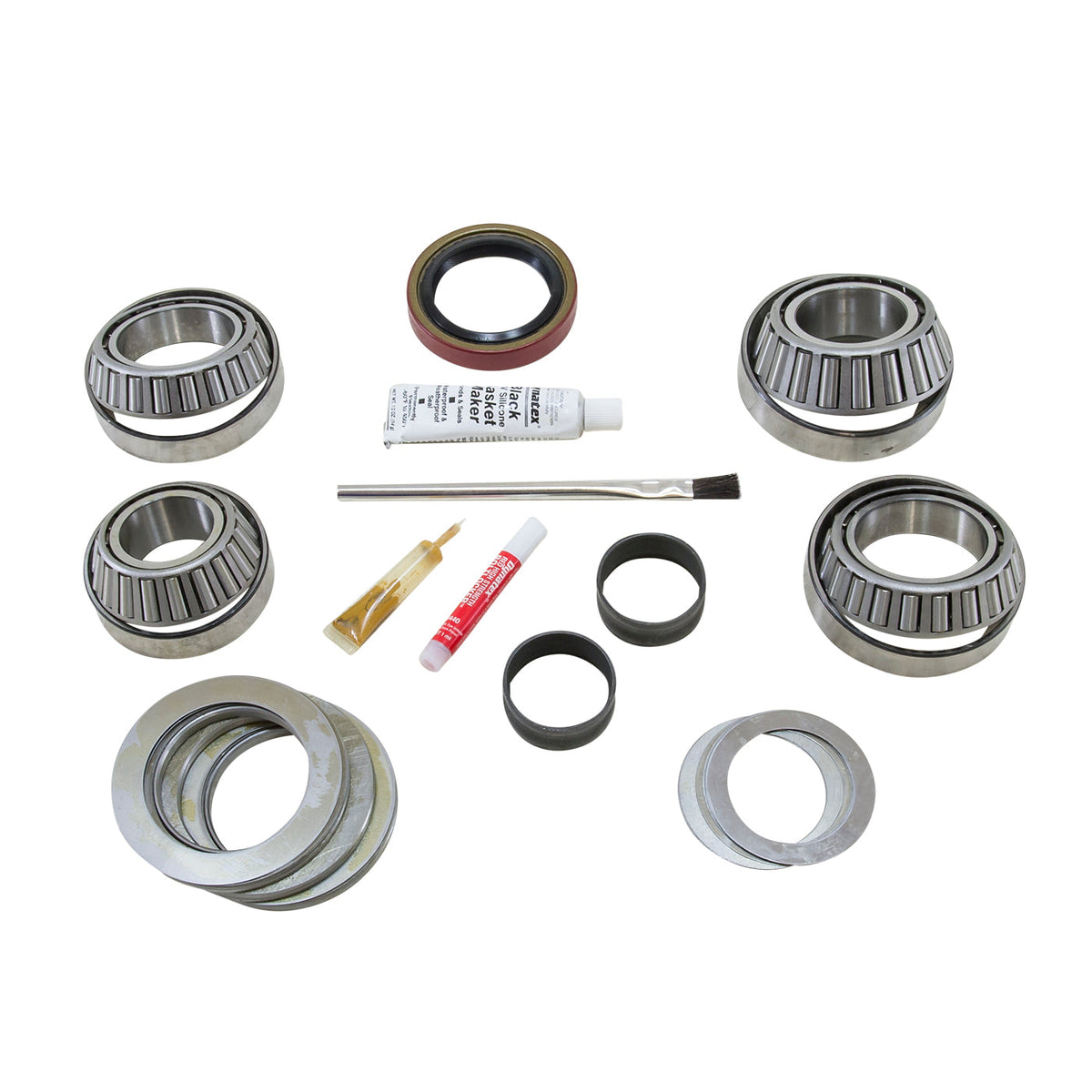 Yukon Gear Buick Chevrolet Pontiac Axle Differential Bearing and Seal Kit - Rear YKGM8.75