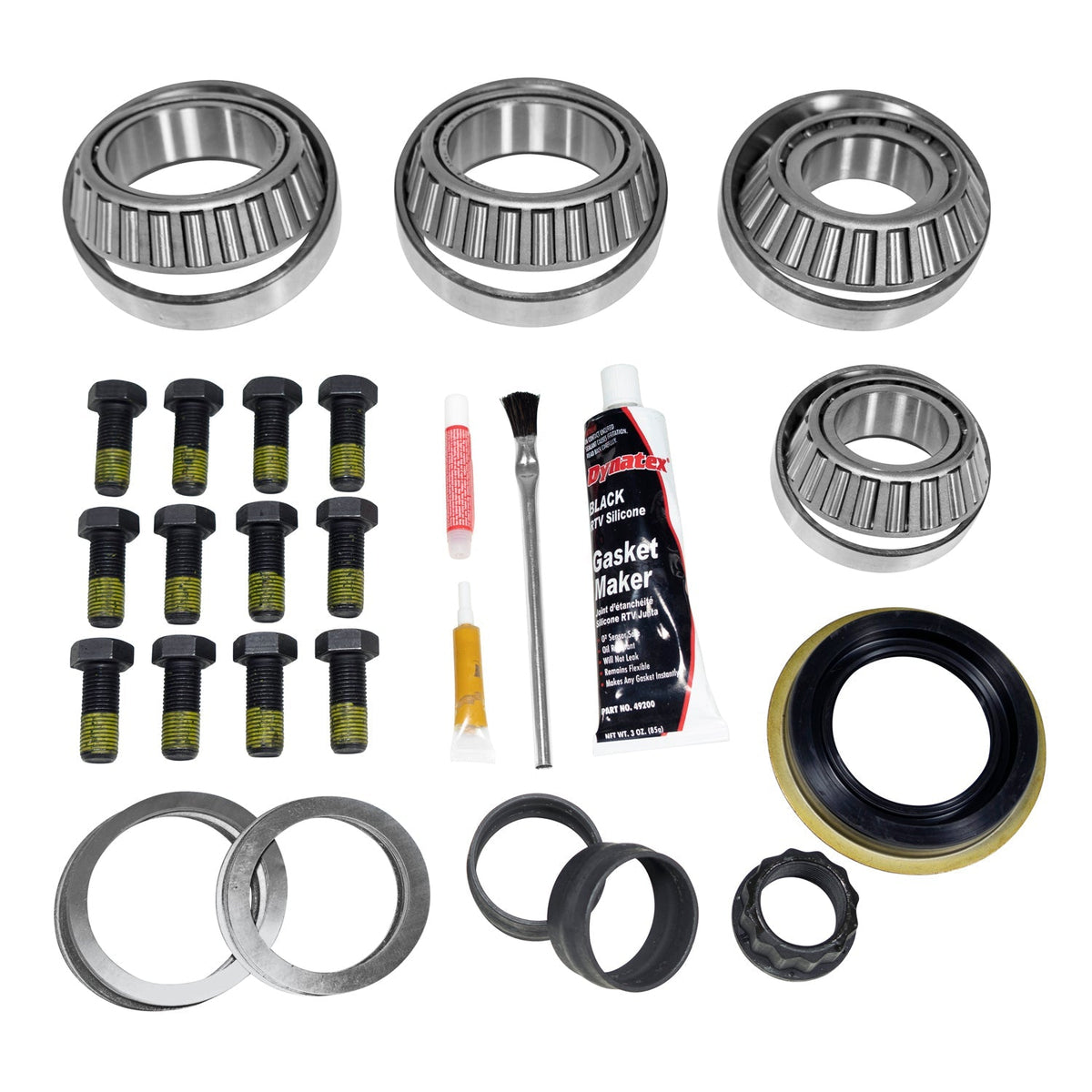 Yukon Gear Chevrolet GMC Ram (4WD/RWD) Axle Differential Bearing and Seal Kit - Rear YKGM11.5-B