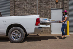 DECKED CG1000-6348 Slide Out Cargo Tray, 1000 lb capacity, 75% Ext, 6 bearings, Alum Tie-Down Rails