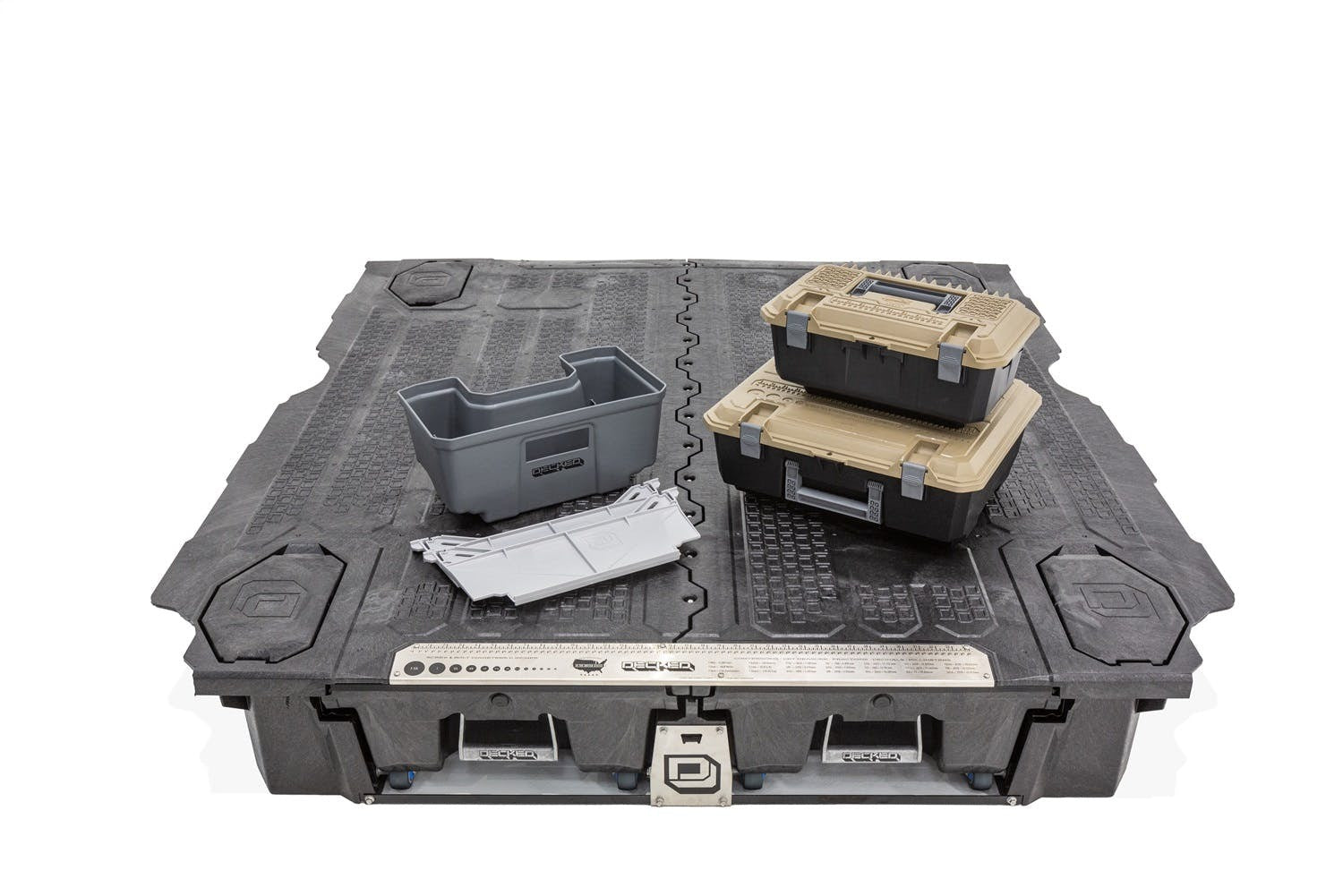 DECKED DF6 75.25 Two Drawer Storage System for A Full Size Pick Up Truck