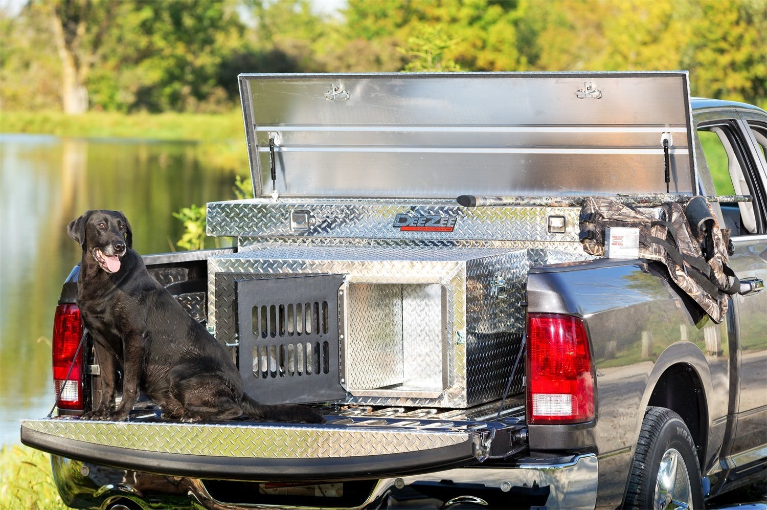 Dee Zee DZ8170D Tool Box - Red Crossover - Single Lid BT Alum