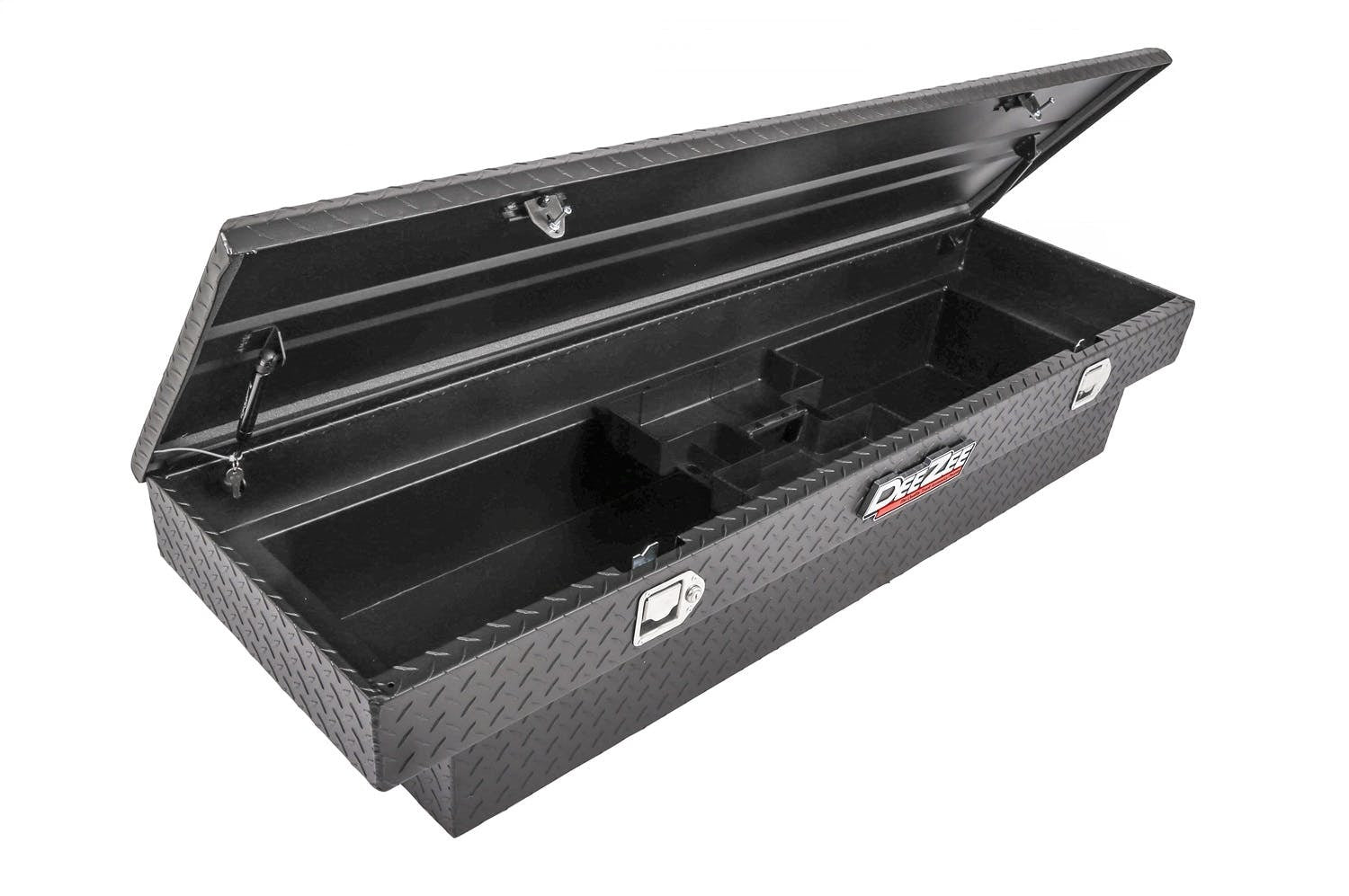 Dee Zee DZ8170TB Tool Box - Red Crossover - Single Lid Black BT