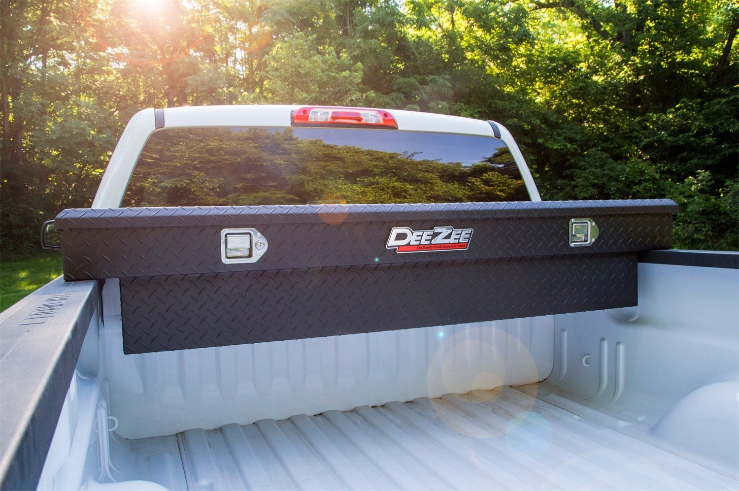 Dee Zee DZ8170TB Tool Box - Red Crossover - Single Lid Black BT