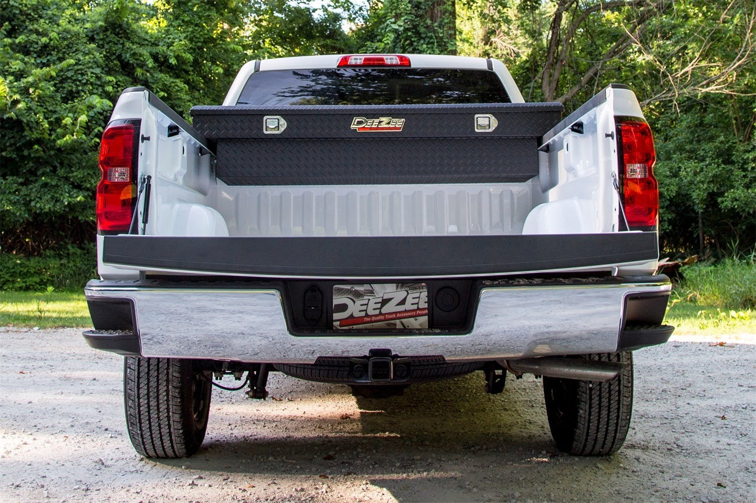 Dee Zee DZ8170TB Tool Box - Red Crossover - Single Lid Black BT