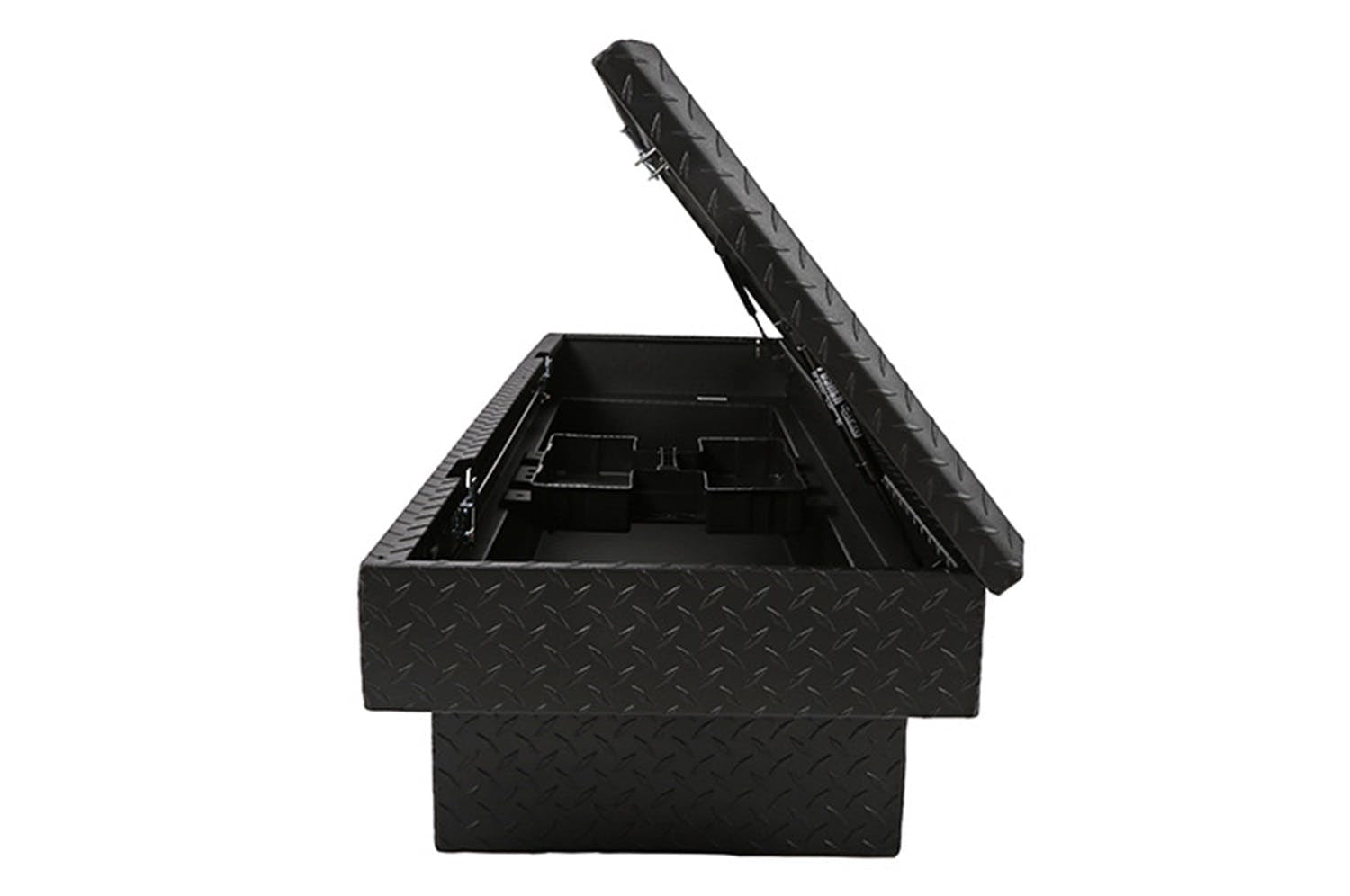 Dee Zee DZ8170TB Tool Box - Red Crossover - Single Lid Black BT