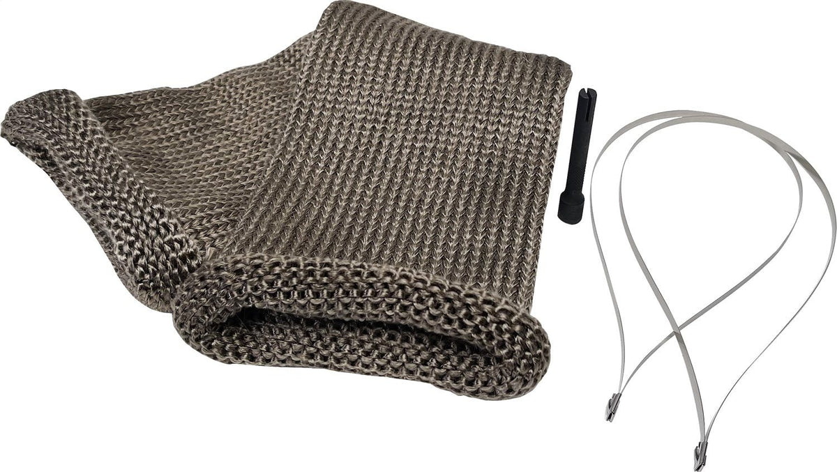 Design Engineering, Inc. 10040 Titanium 4" Knit Exhaust Sleeve - 24"