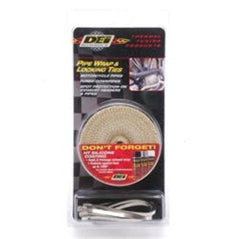 Design Engineering, Inc. 10122 Pipe Wrap/Ties Kit 2in. x 25 ft Tan