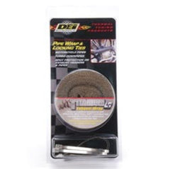 Design Engineering, Inc. 10123 Pipe Wrap/Ties Kit 2in. x 25 ft Titanium