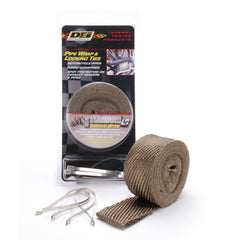 Design Engineering, Inc. 10123 Pipe Wrap/Ties Kit 2in. x 25 ft Titanium