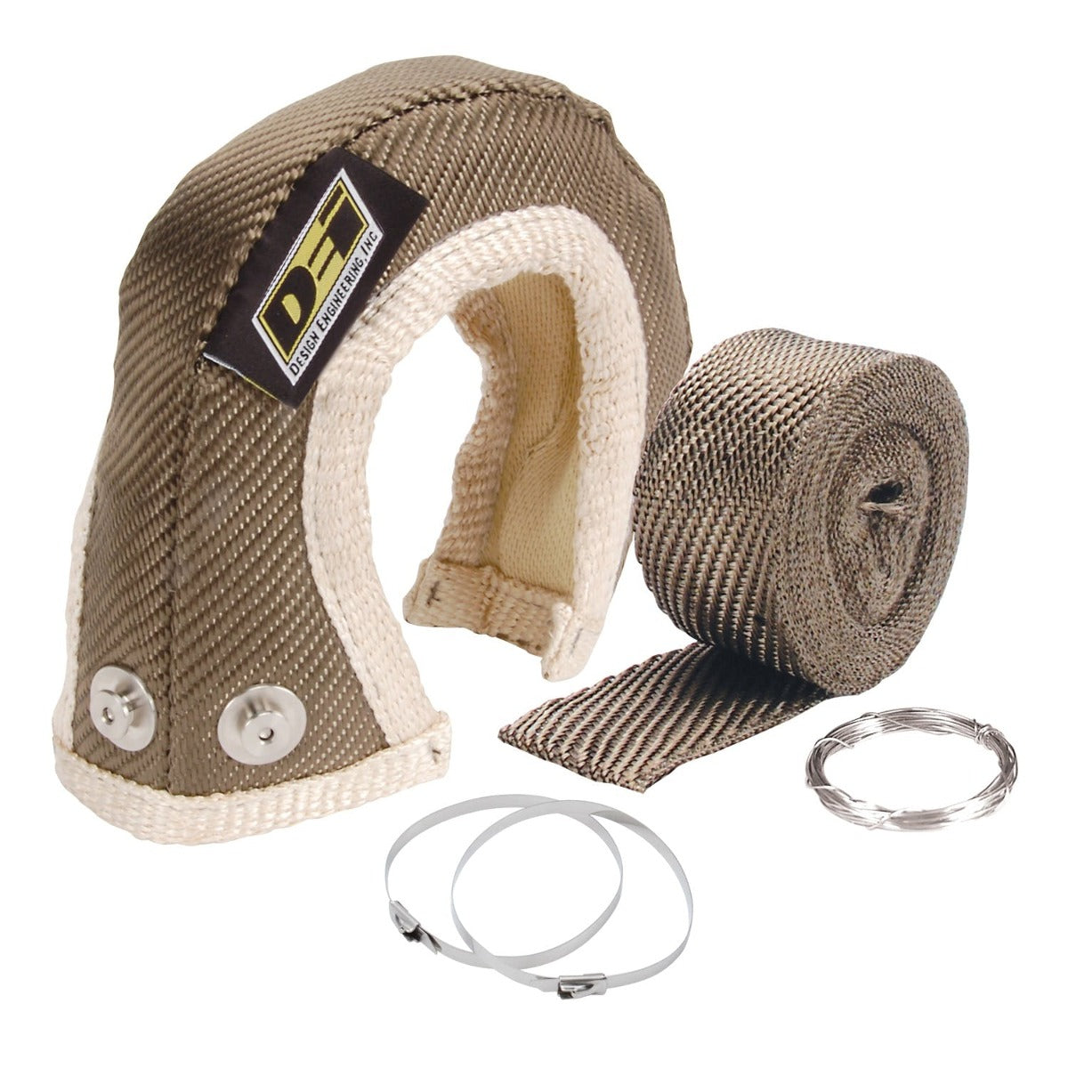 Design Engineering, Inc. 10166 Turbo Shield Kit - GT22 - Titanium
