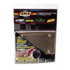 Design Engineering, Inc. 10454 Pipe Shield 4 w x 1ft - with Stainless Steel Clamps -  Titanium